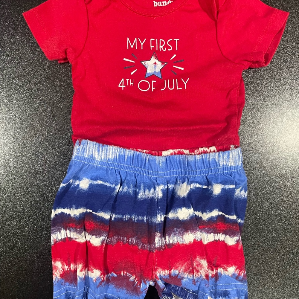 My First 4th Of July Matching Set Onesie & Shorts 🇺🇸 🌟